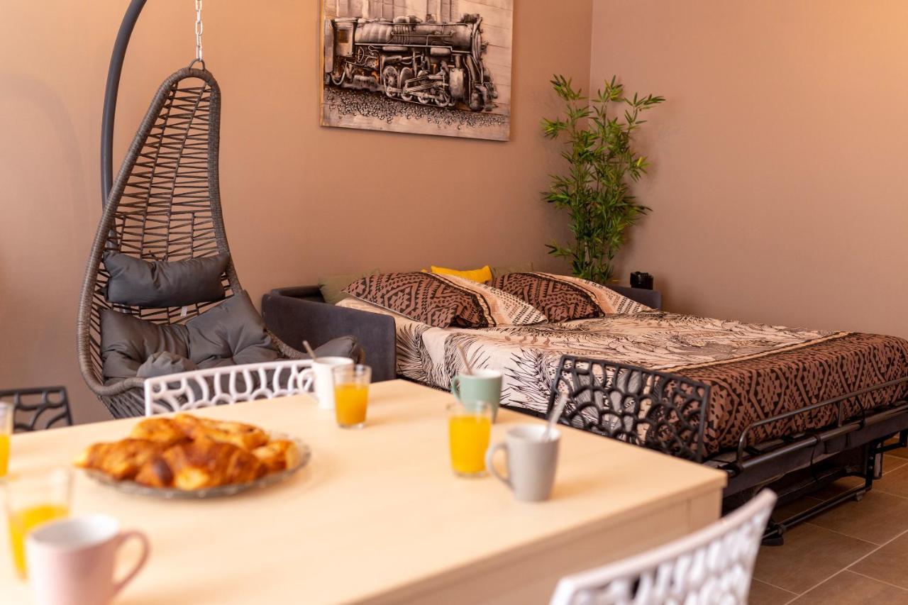 Loc Trotteur Le Cacao - Balneo, Gare Lourdes Appartement Buitenkant foto